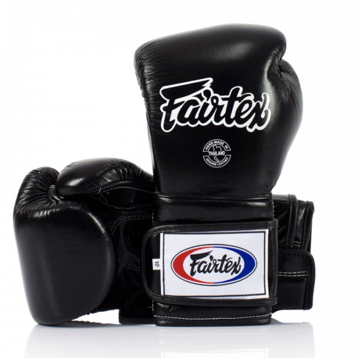 Боксови Ръкавици - Fairtex BGV9 Boxing Gloves Mexican Style - Black